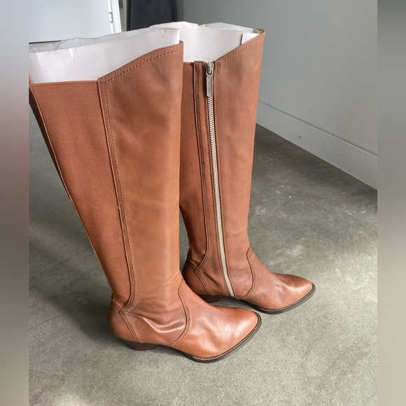 New knee length leather boots - Picture 4 of 8